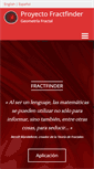 Mobile Screenshot of fractfinder.es